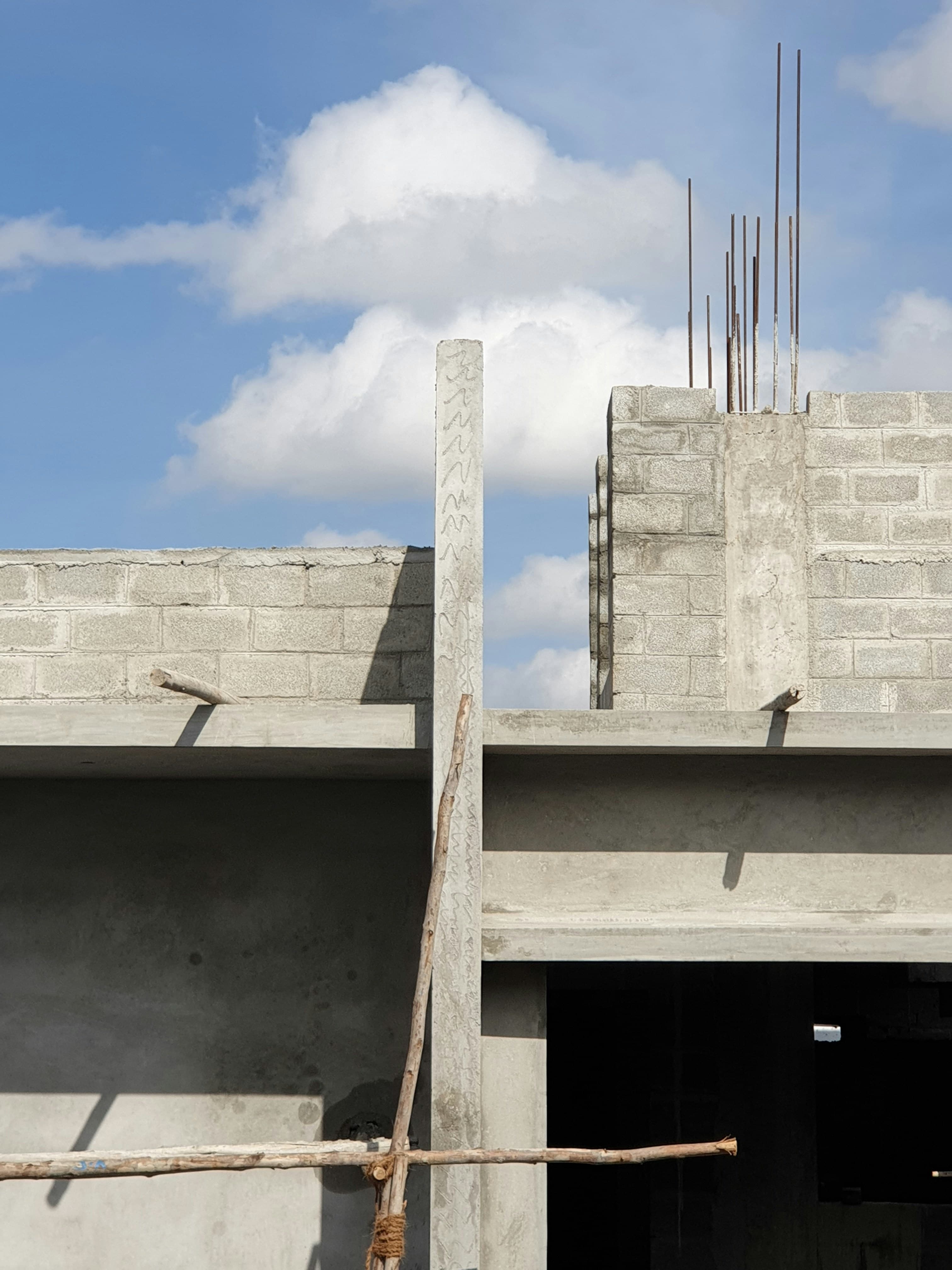 Construction repair restoring affected surfaces and concrete finishes